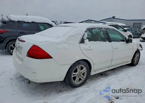 2007 Honda Accord Se z USA, uszkodzony, nr VIN 1HGCM56357A095922